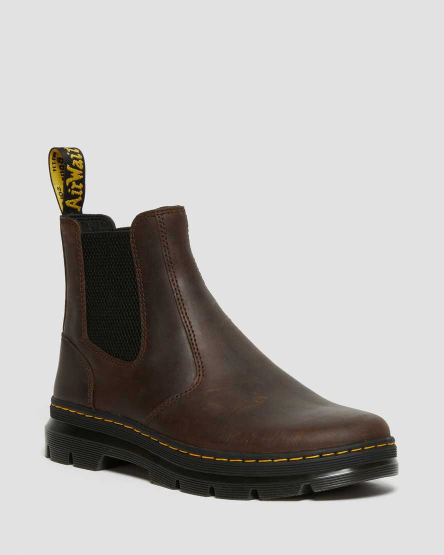 EMBURY Crazy Horse Leather Casual Boots