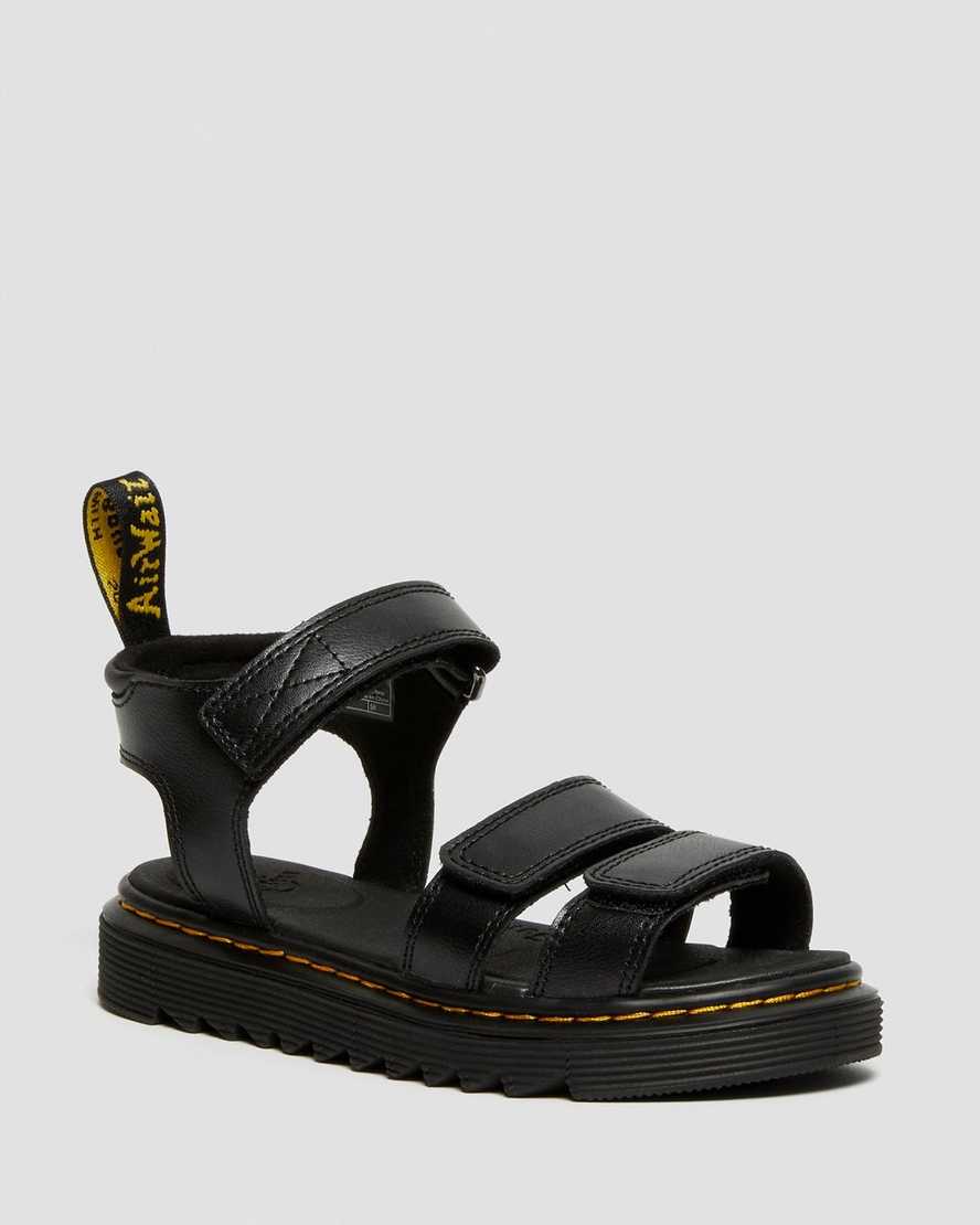 JUNIOR KLAIRE Leather Strap Sandals