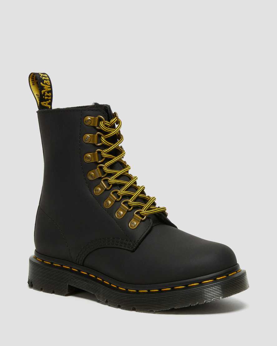 1460 PASCAL DM'S WINTERGRIP LEATHER LACE UP BOOTS