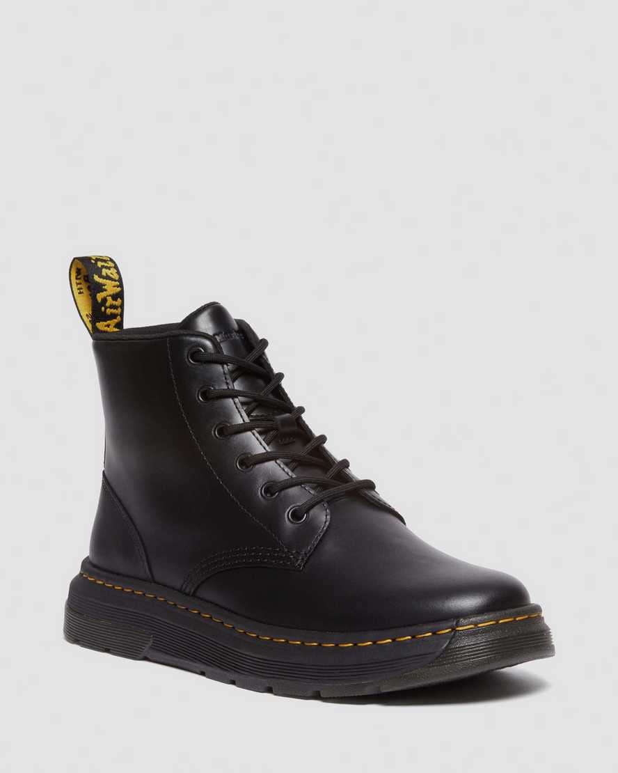 CREWSON CHUKKA LACE UP LEATHER BOOTS