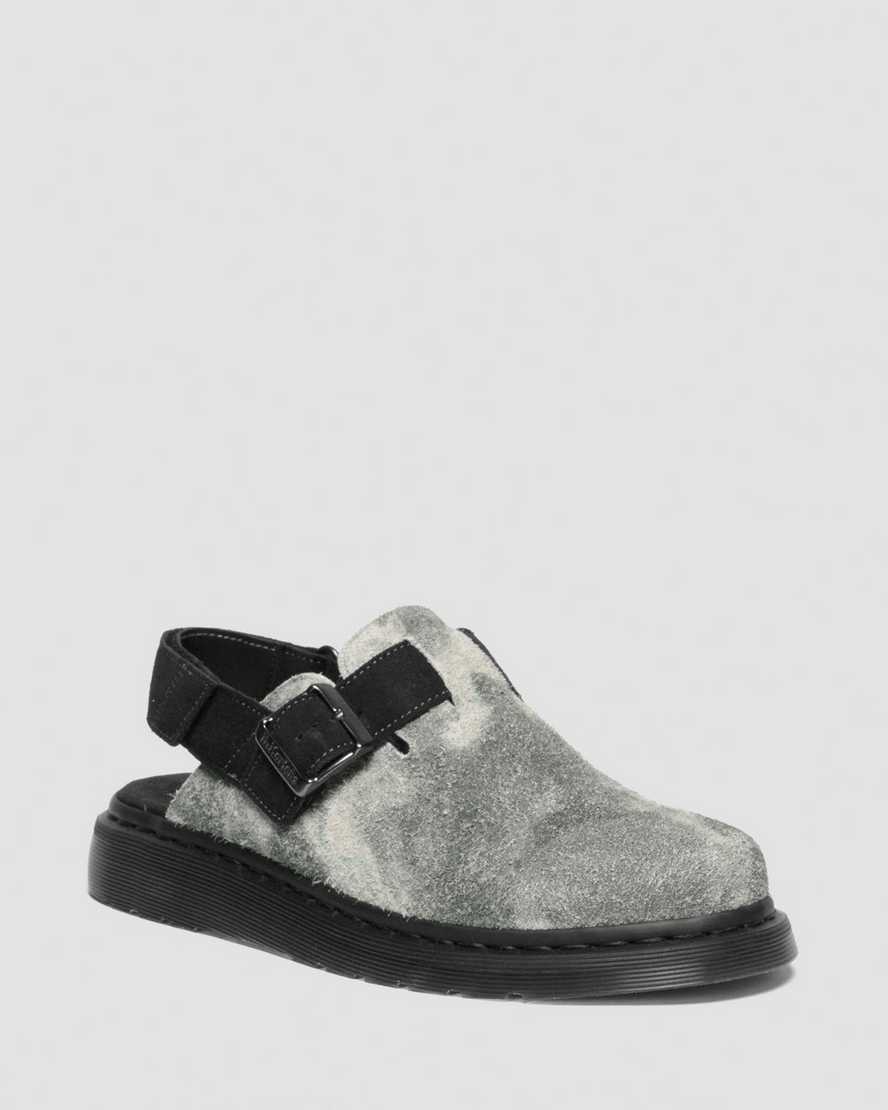 JORGE II HAIRY SUEDE SLINGBACK MULE