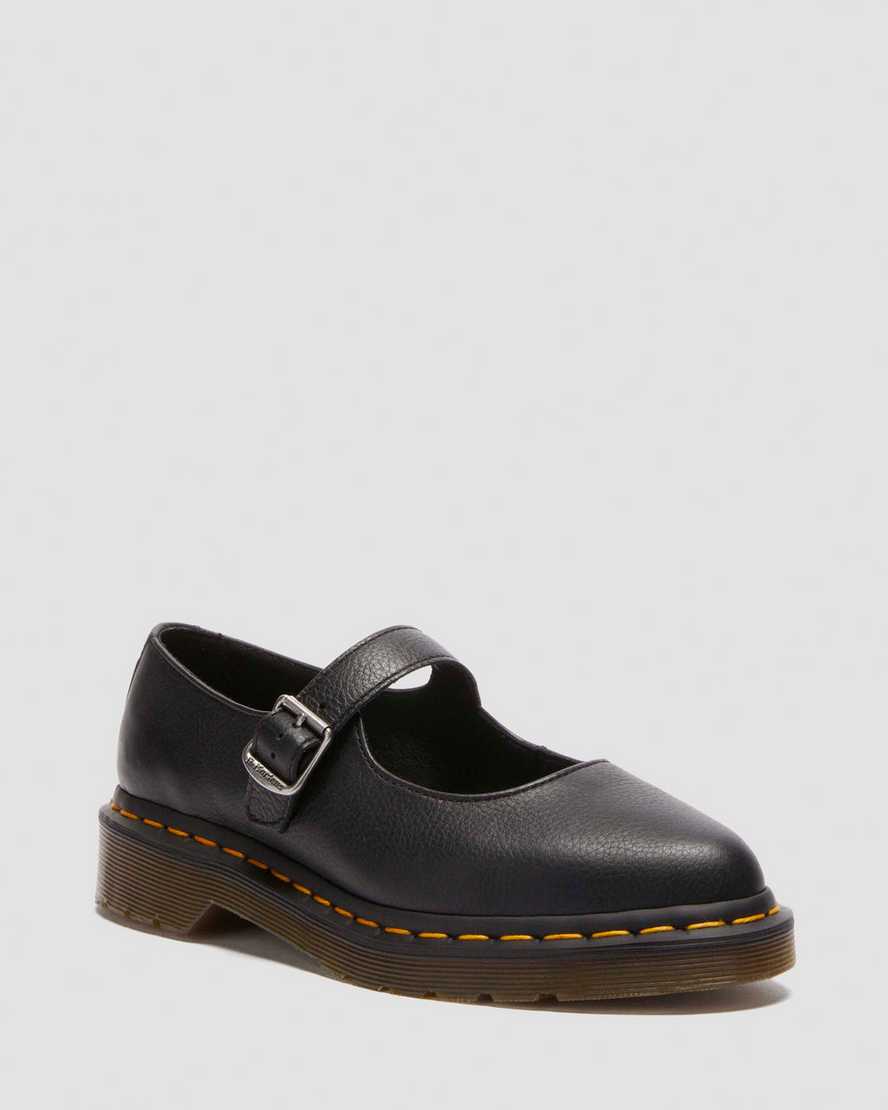 ELPHIE Virginia Leather Mary Jane Shoes