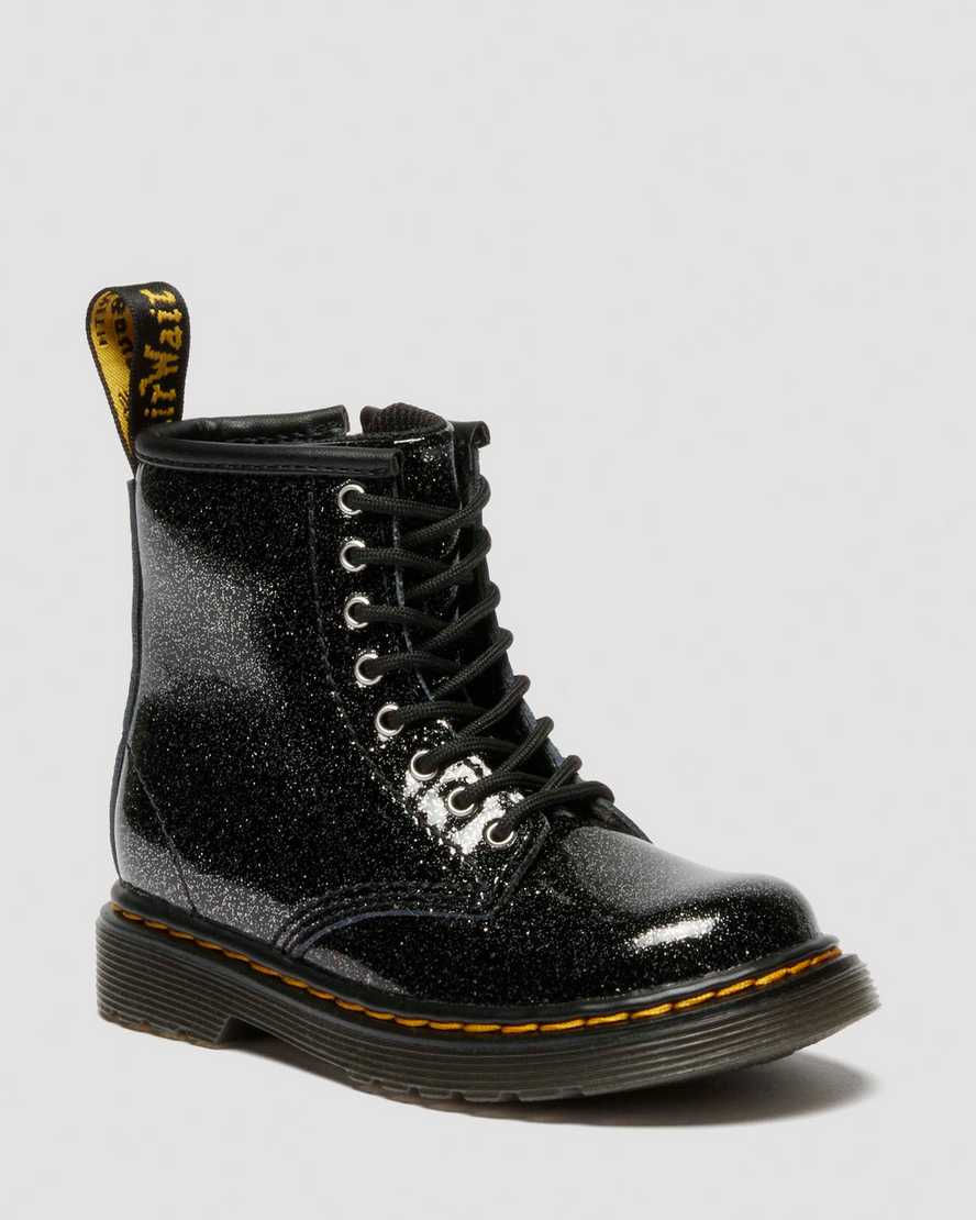 TODDLER 1460 GLITTER PATENT LEATHER BOOTS