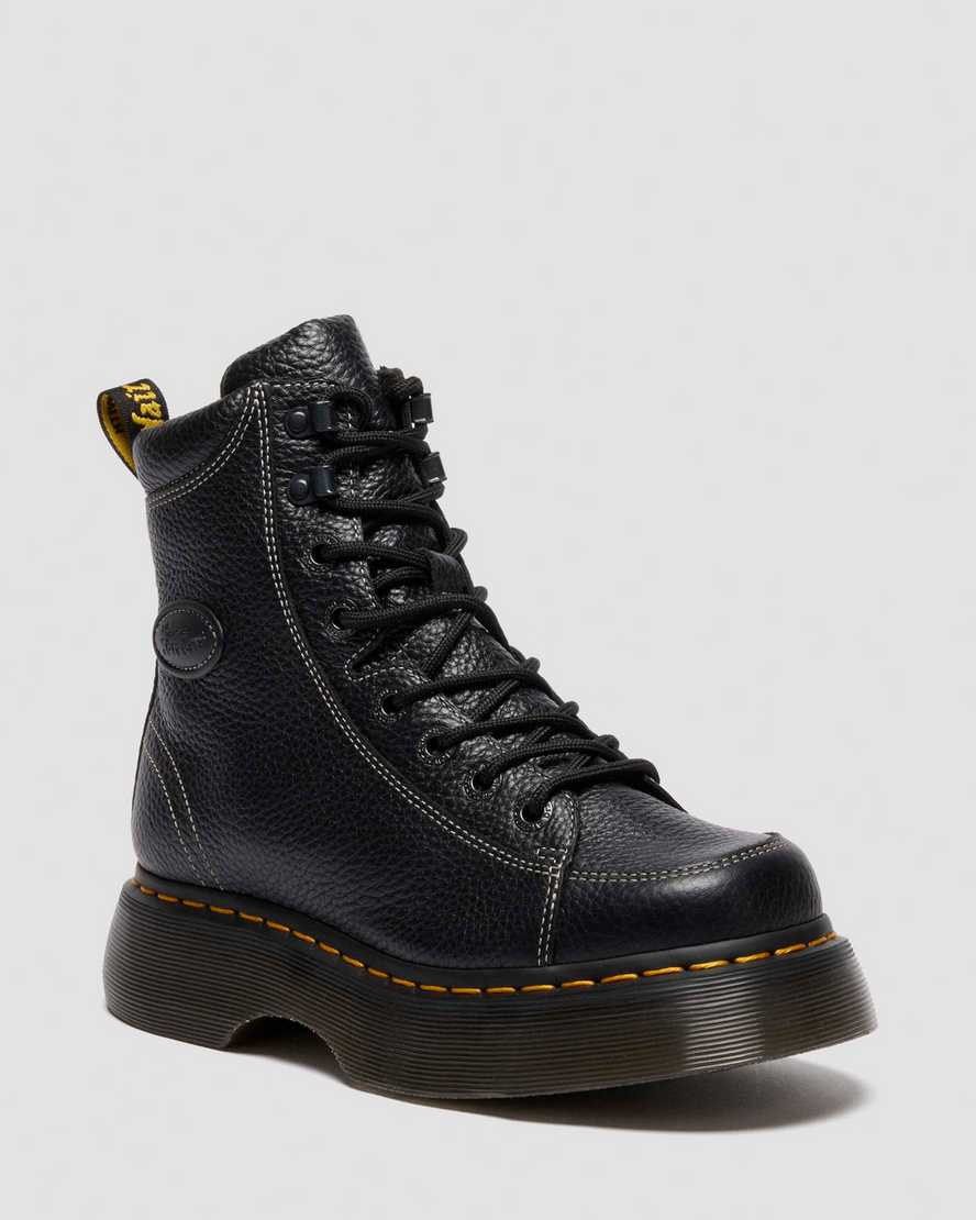 BUZZ 8-EYE Milled Nappa Leather Boots