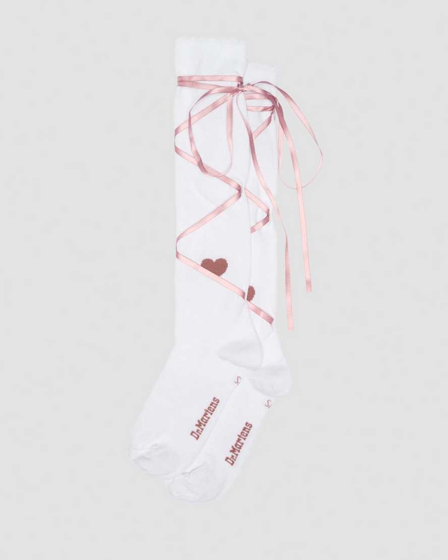 LONG LACE UP SOCKS Organic Cotton Blead