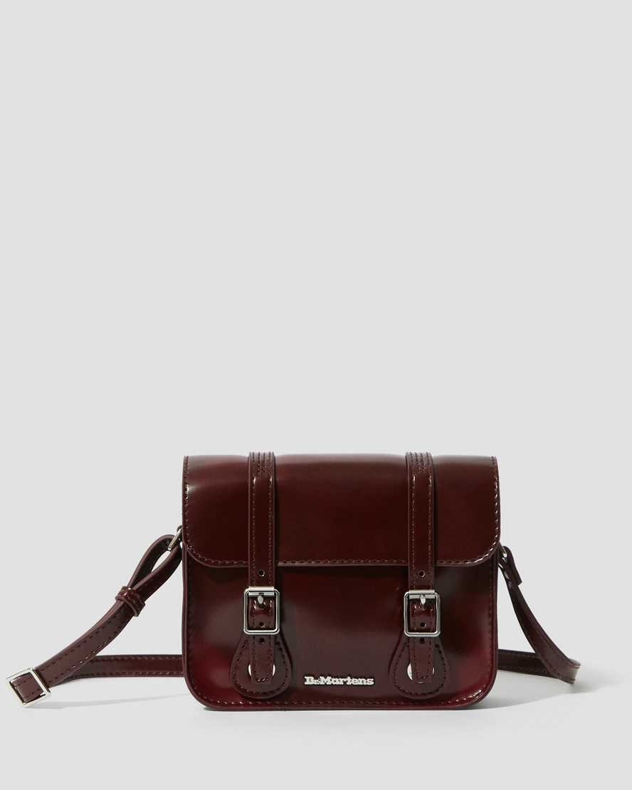 7 INCH SATCHEL Vegan Crossbody Bag